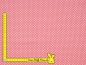 Preview: Stoffe / Jersey / Baumwolljersey in rosa ✂ gemsutert mit vielen weißen Tupfen - 1030-3