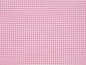 Mobile Preview: Hochwertiger Baumwolljersey ✂ klassisch mit rosa weißen Karos gemustert ❤. Hohe Qualität ✓ kuschelig ✓ elastisch ✓ 1047-1