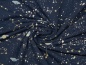 Preview: Hier kaufen: Hochwertiger Sweatshirt ✂ blau mit Weltraum-Motiven wie Ufo ✓ Sterne ✓ Planeten ✓ Sternzeichen ✓ Weltall ✓ -4