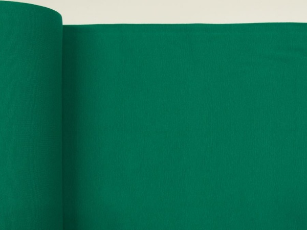 Dehnbare Bündchen ✂ für den perfekten Saum-Abschluss ✓ elastisch ✓ weich ✓ saugfähig ✓ zertifiziert ✓ gras-grün unifarben ✓ ab 0,3 Meter ✂