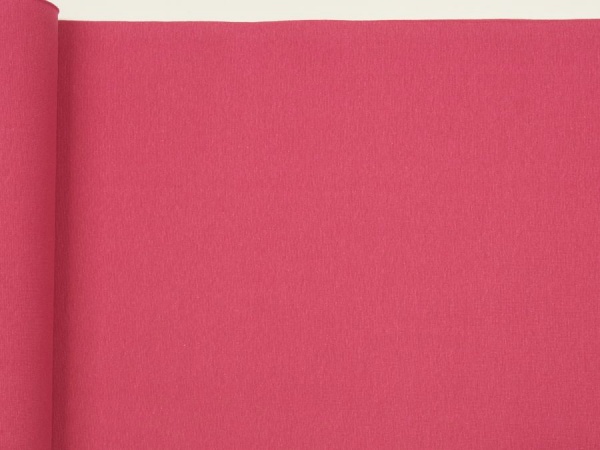 Dehnbare Bündchen ✂ für den perfekten Saum-Abschluss ✓ elastisch ✓ weich ✓ saugfähig ✓ zertifiziert ✓ pink unifarben ✓ ab 0,3 Meter ✂