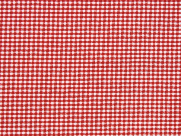 Hochwertiger Baumwolljersey ✂ klassisch mit rot weißen Karos gemustert ❤. Hohe Qualität ✓ kuschelig ✓ elastisch ✓ knitterarm ✓ 1046-1