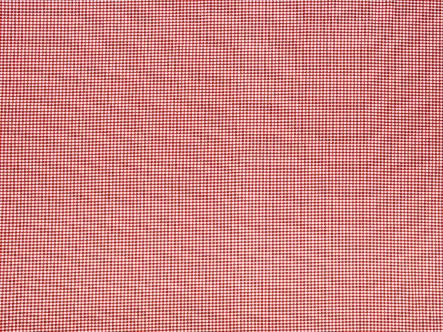 Hochwertiger Baumwolljersey ✂ klassisch mit rot weißen Karos gemustert ❤. Hohe Qualität ✓ kuschelig ✓ elastisch ✓ knitterarm ✓ 1046-2